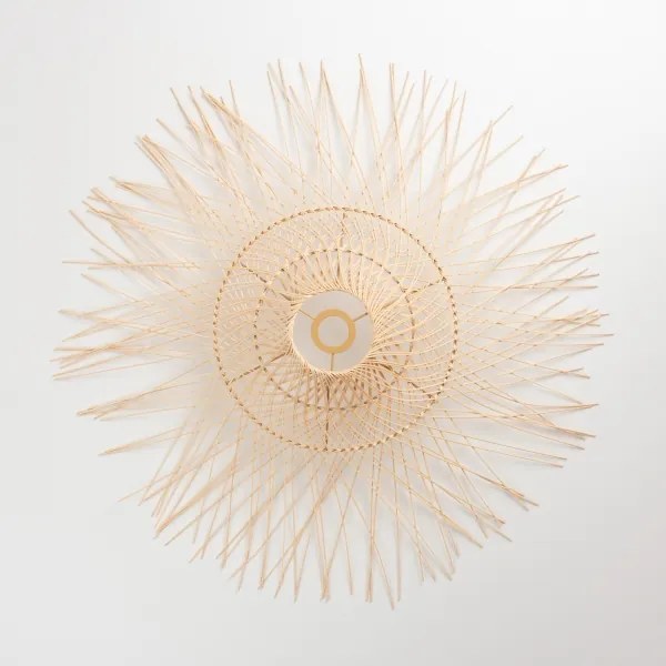 Brilagi - LED luster na lanku CERIA BOHO 1xE27/40W/230V pr. 70 cm bambus