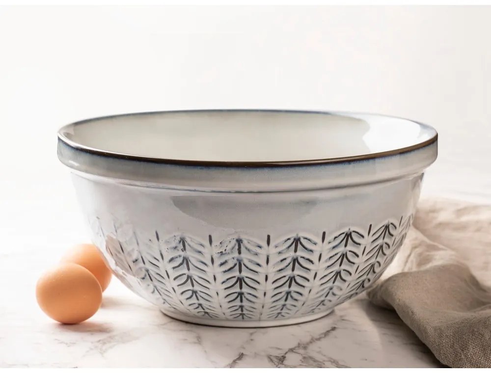 Svetlosivá misa z kameniny ø 29 cm Lorson – Ladelle