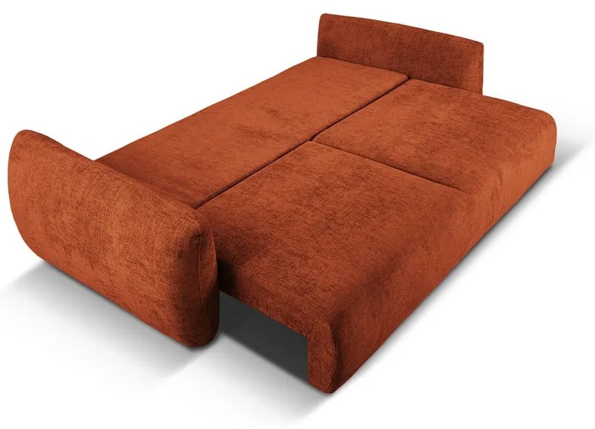 Oranžová pohovka 240 cm Matera – Cosmopolitan Design