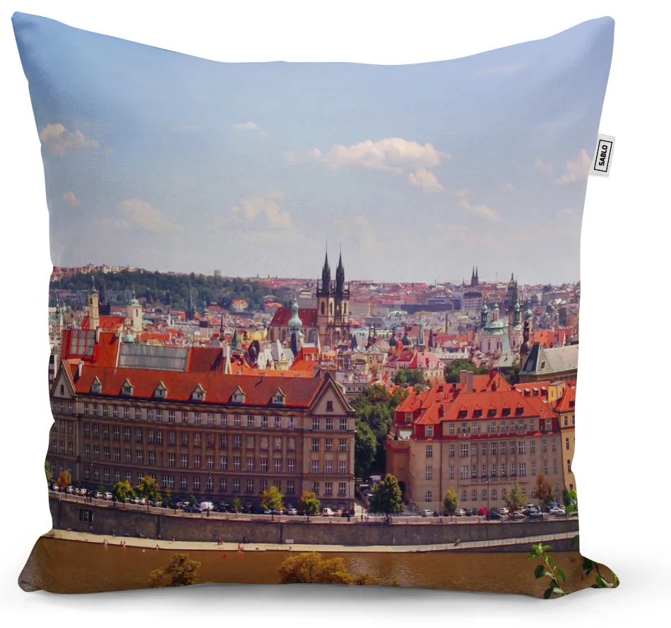 Sablio Vankúš Praha - 40x40 cm