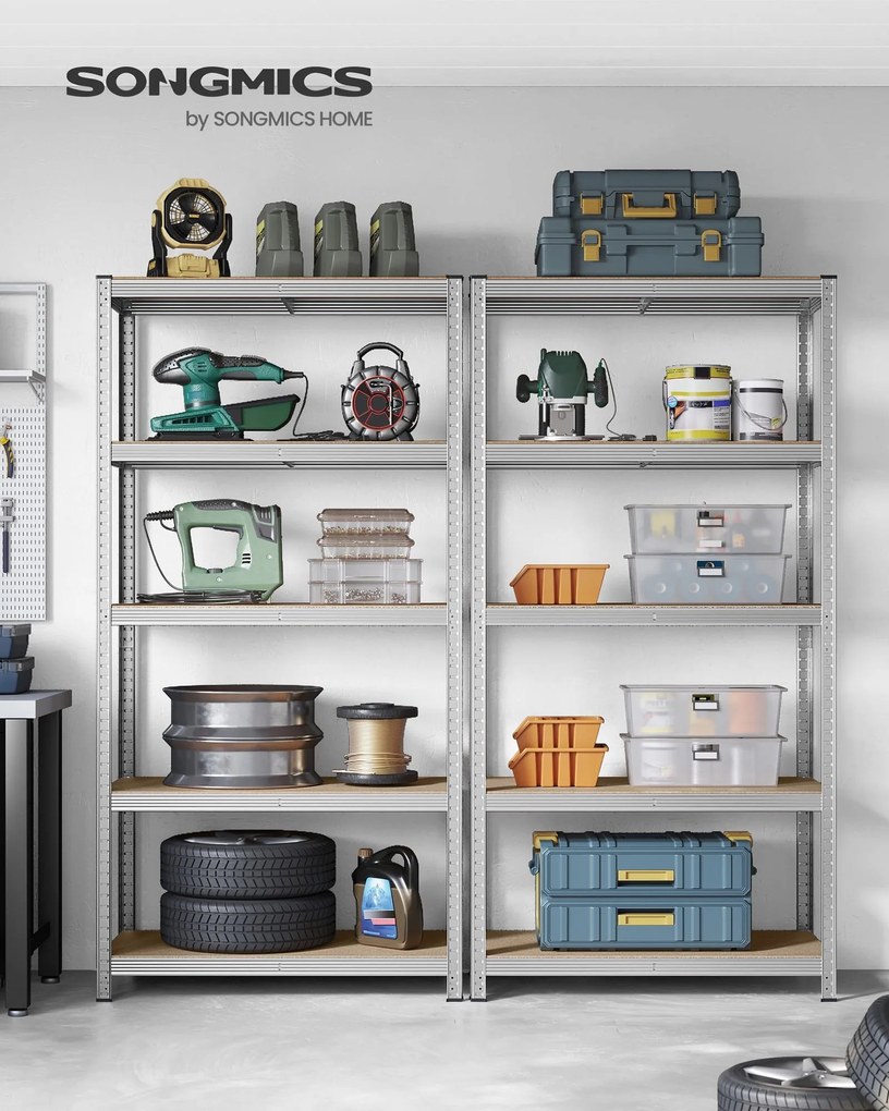 Policový regál SONGMICS 200 x 100 x 50 cm - GLR050E01