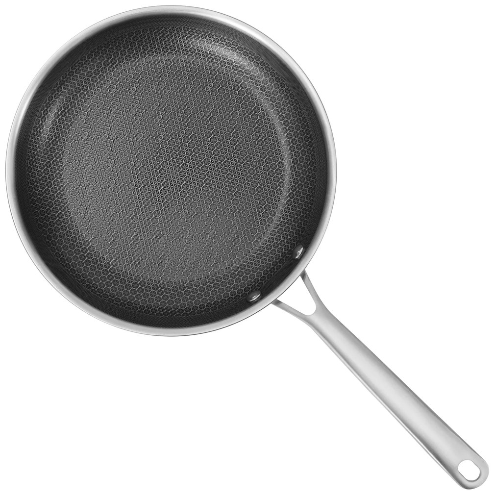 Elmich Odolná nerezová Wok panvica Hybrid s hybridným povrchom Ø 28 cm