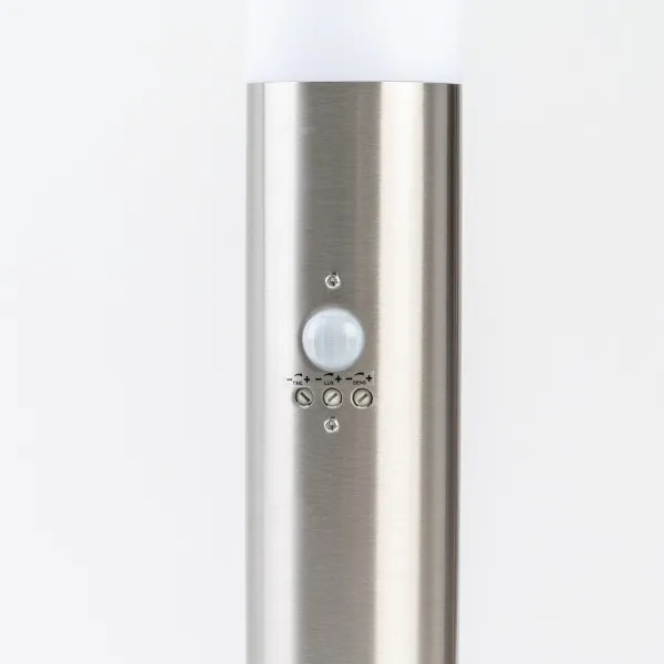 BRILAGI - Vonkajšia lampa so senzorom ELIA 1xE27/20W/230V IP44 50 cm chróm