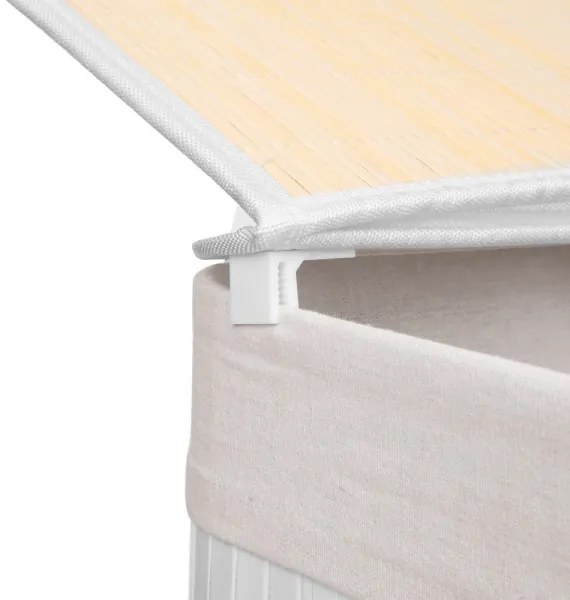 Kôš na bielizeň GUS biely