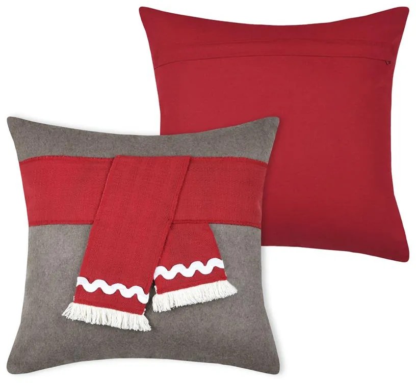 Vianočný dekoračný vankúš 40x40 cm