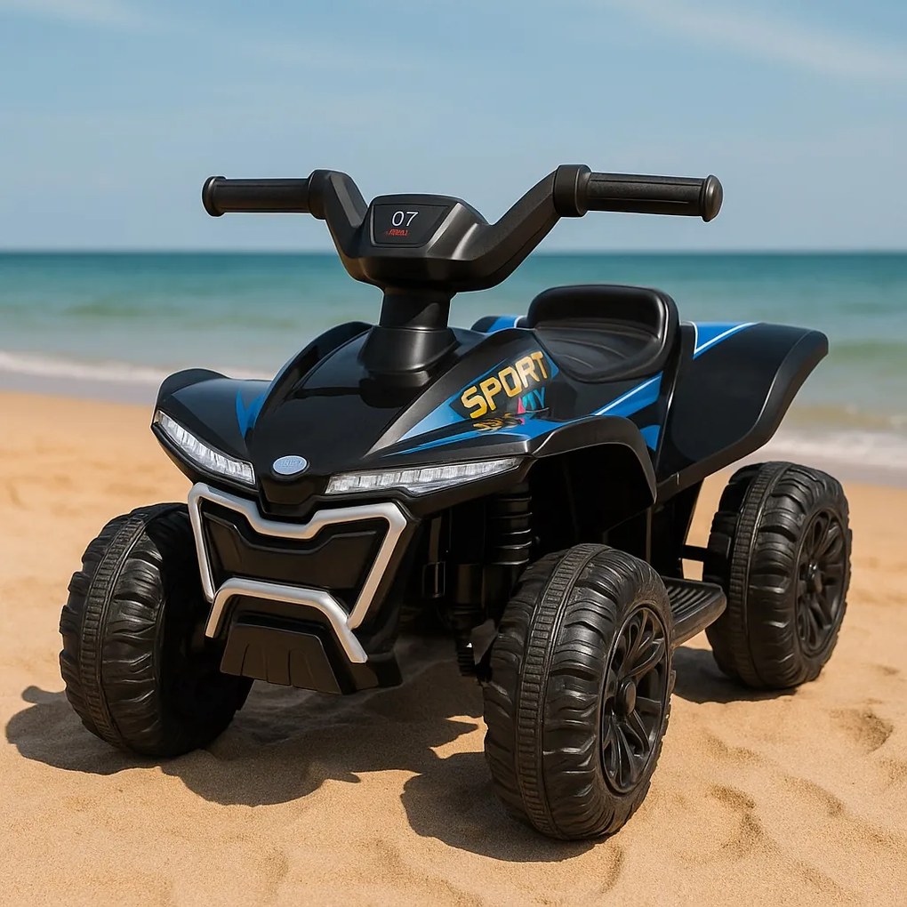 Elektrické autíčko QUAD Kids E-ATV čierne