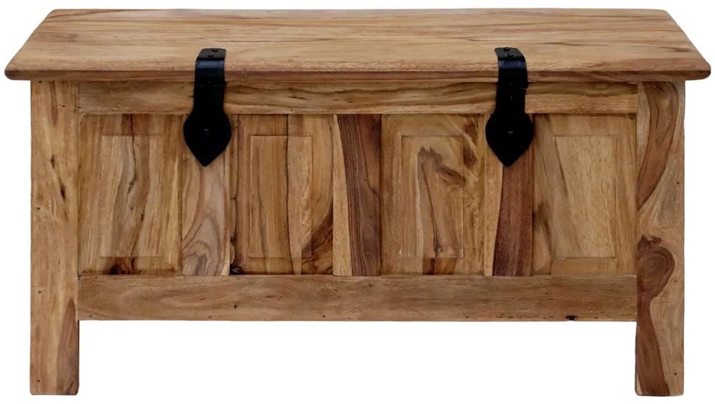 furniture-nabytek.cz - Truhla drevená 90x45x45 z indického masívu palisander