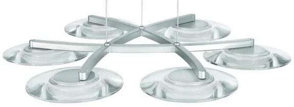 Philips 40972/48/16 - LED Luster MYLIVING VAGA 6xLED/2,5W/230V