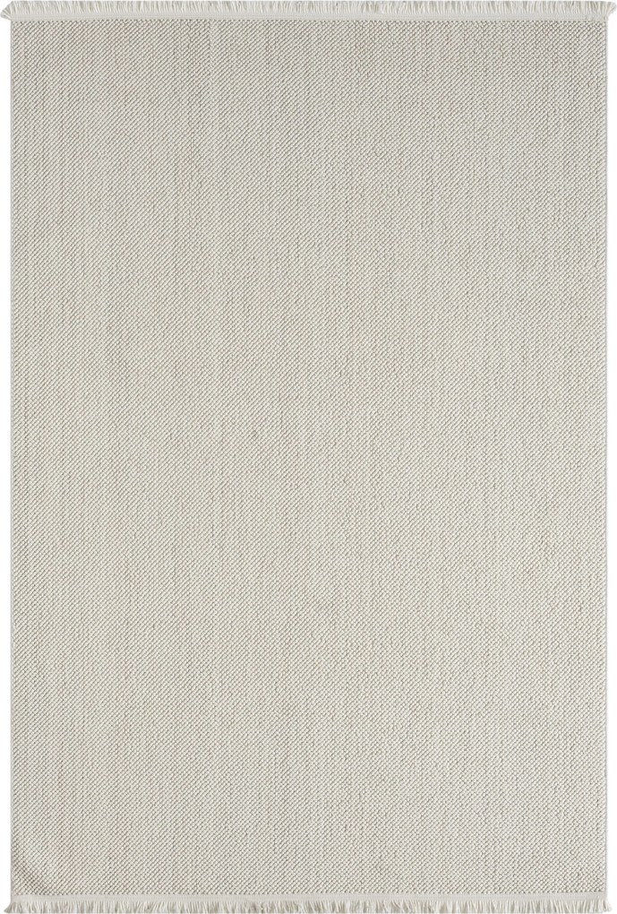 Kusový koberec Ava weiß, 200x290, biela, chodba / predsieň, My Flair