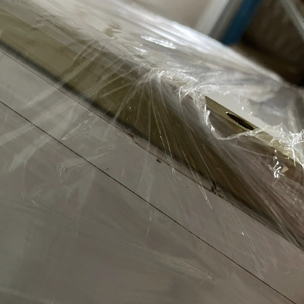 PROXIMA.store - Dizajnový nočný stolík - NOVA (set 2 ks) FARBA: biela, FARBA NÔH: zlatá