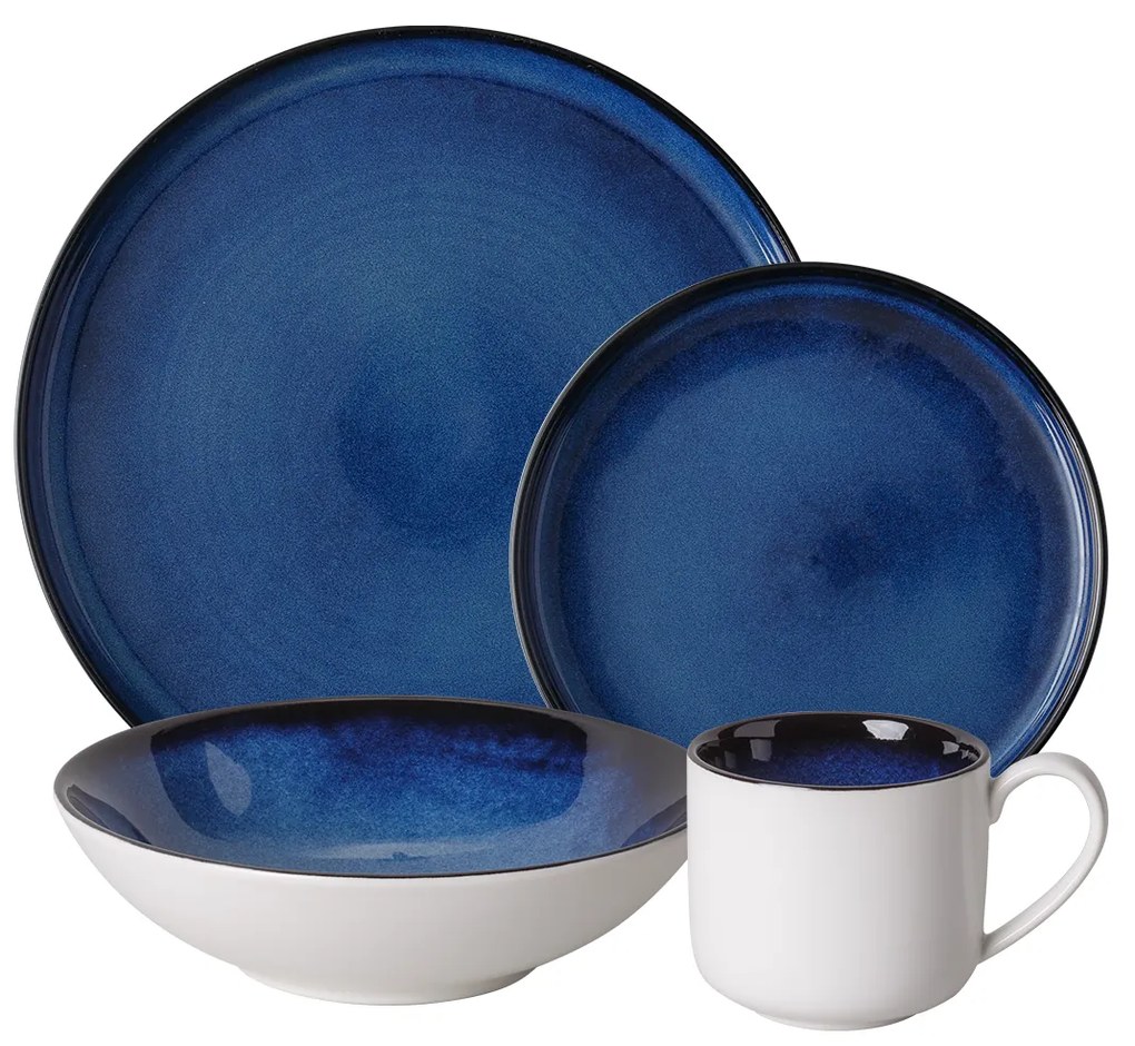 Porcelánový set 24 ks - Gaya RGB Ocean Lunasol - 452108