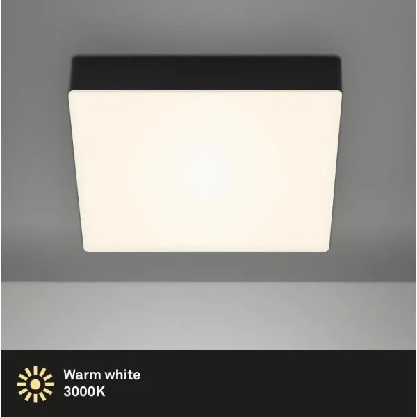 Briloner 7070-015 - LED Stropné svietidlo FLAME LED/16W/230V čierna