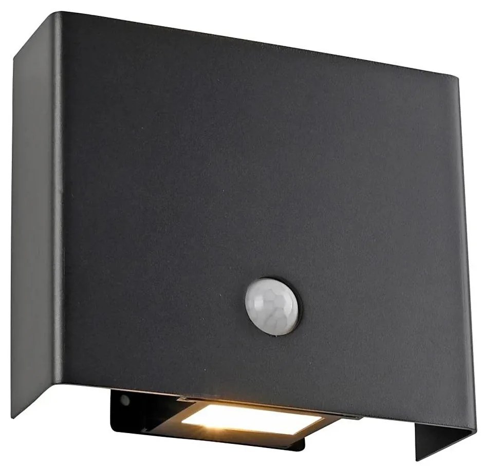 JUST LIGHT. 19471-18 - LED Vonk. svietidlo so senz. 2xLED/1,25W/3,7V 4400mAh IP44