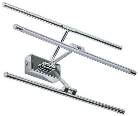 LED nástenné svietidlo Davinci 48 chróm