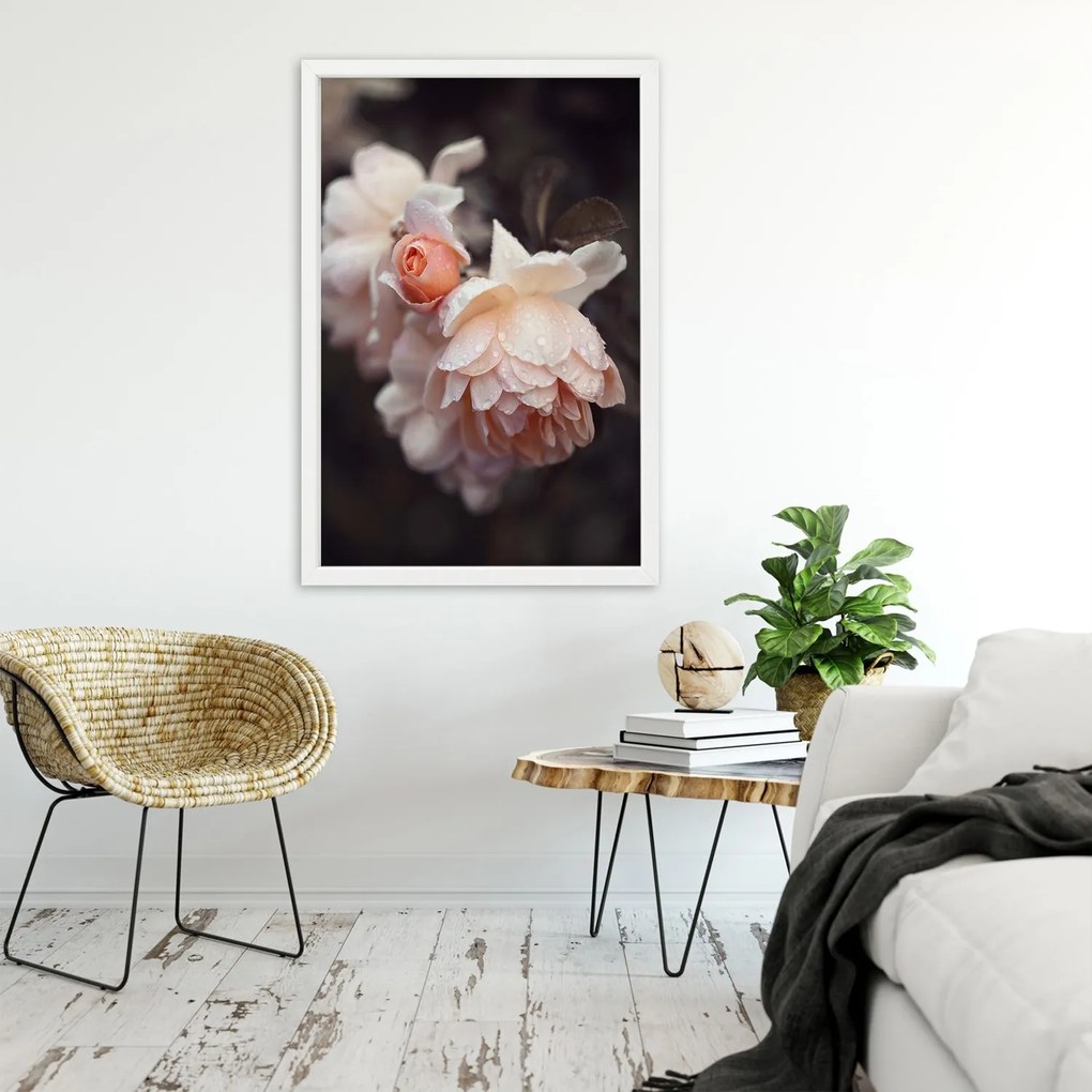 Gario Plagát Makro fotografovanie kvetov Farba rámu: Bez rámu, Rozmery: 30 x 45 cm