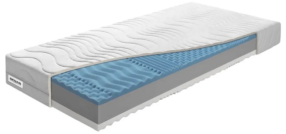 Tvrdý/stredne tvrdý penový obojstranný matrac 120x200 cm BonLife - BENAB