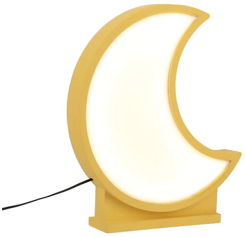 Žltá detská lampička Moon - Candellux Lighting