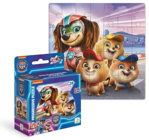 Puzzle Tlapková patrola/Paw Patrol 22x22cm 28 dielikov