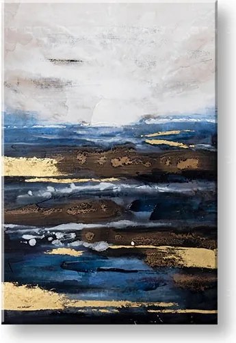 Maľovaný obraz na stenu KRAJINA 60x90 cm