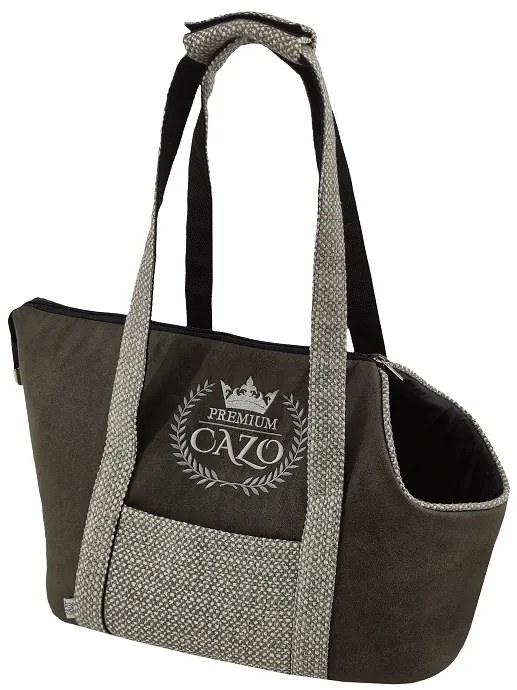 Kabelka pre psa Premium Grey 30×40×24 cm