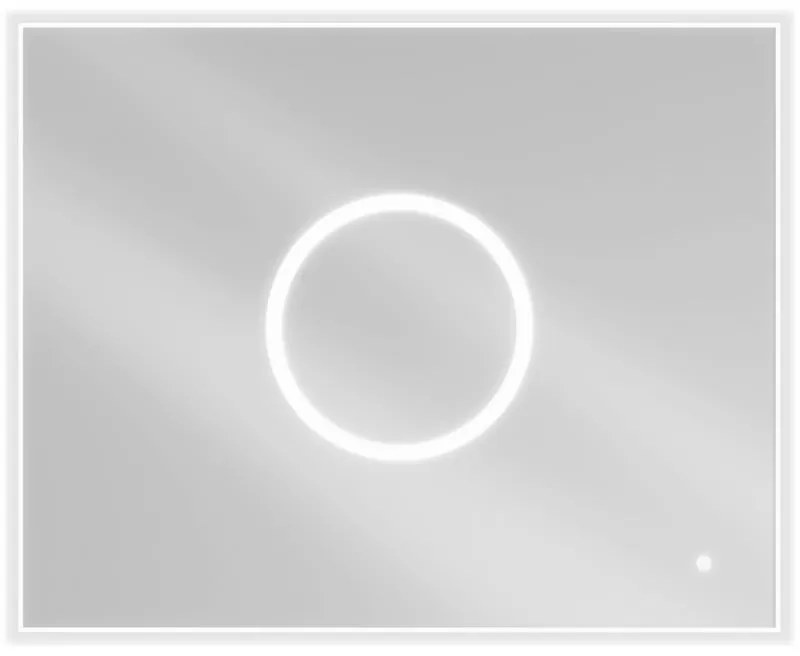 Mexen Koga, LED kúpeľňové zrkadlo s podsvietením 100 x 80 cm, 6000K, ochrana proti zahmlievaniu, 9821-100-080-611-00