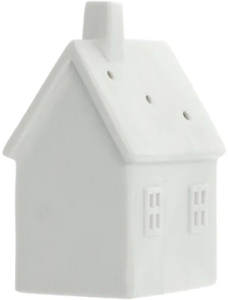 Retlux - LED Porcelánová dekorácia LED/3xLR44/teplá biela domček biela