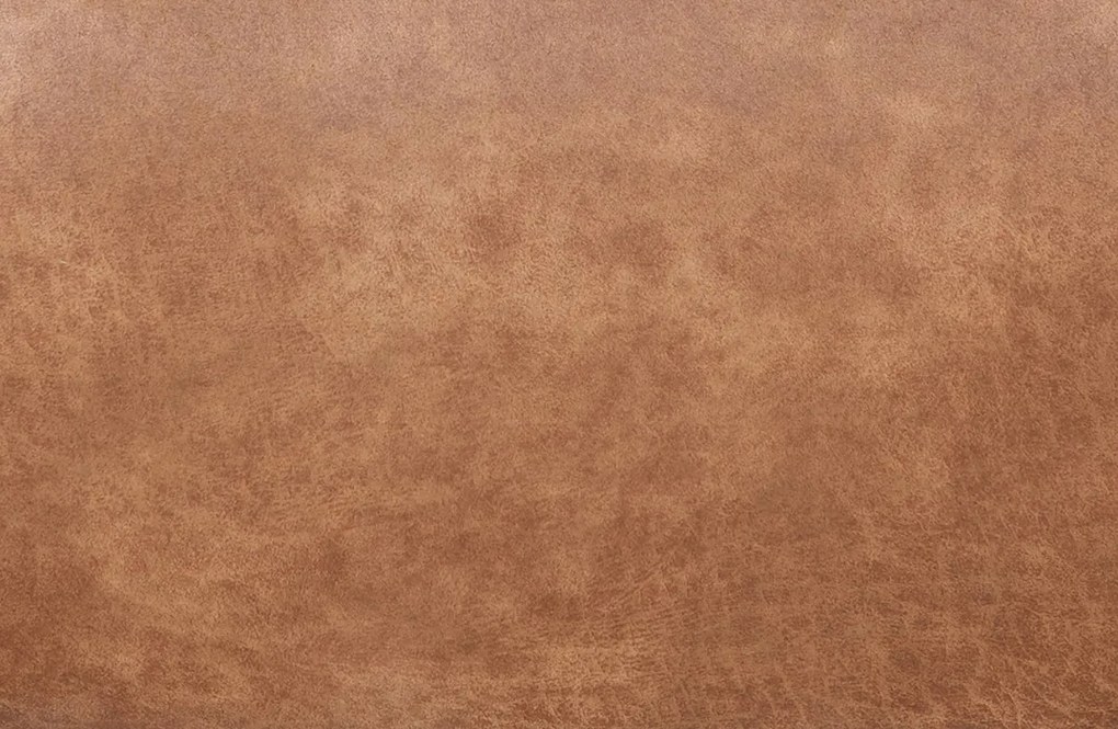 BePureHome Rodeo kožený ottoman - Koňak