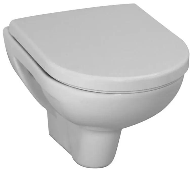 Laufen PRO Závesné WC, hlboké splachovanie Compact, 49 cm, biely, 8.2095.2.000.000.1