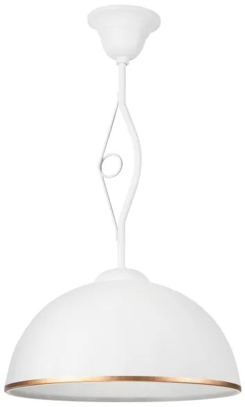 Luster na tyči RETRO II 1xE27/60W/230V biela