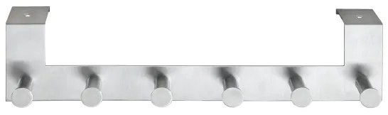 WENKO 22804100-Vešiak CELANO 39x11 cm nerez/strieborný