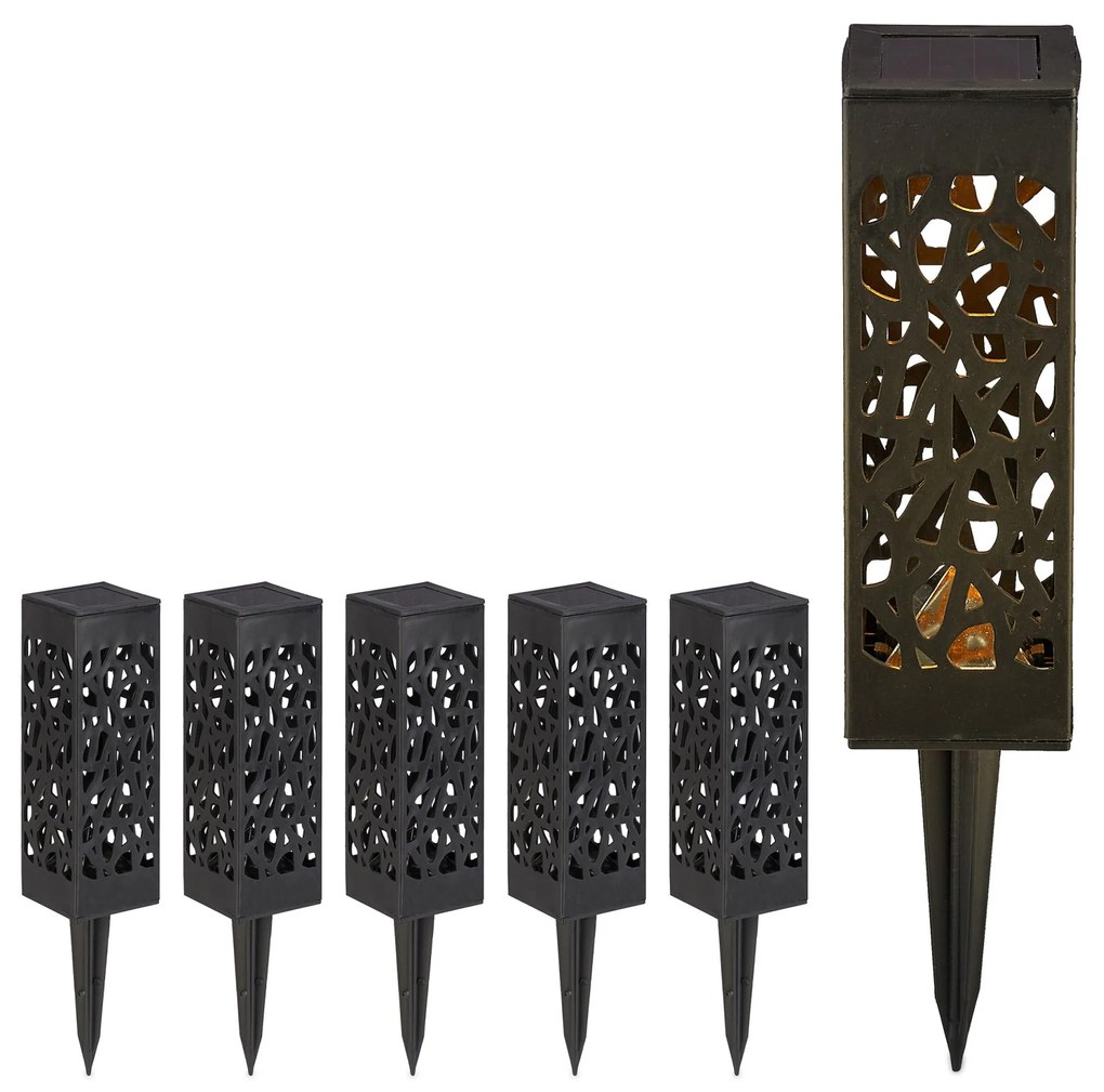 Záhradné solárne lampy RD46611, 4 ks