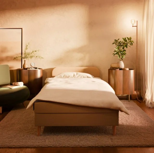 Čalúnená posteľ CASPE 80×200 cm čierna