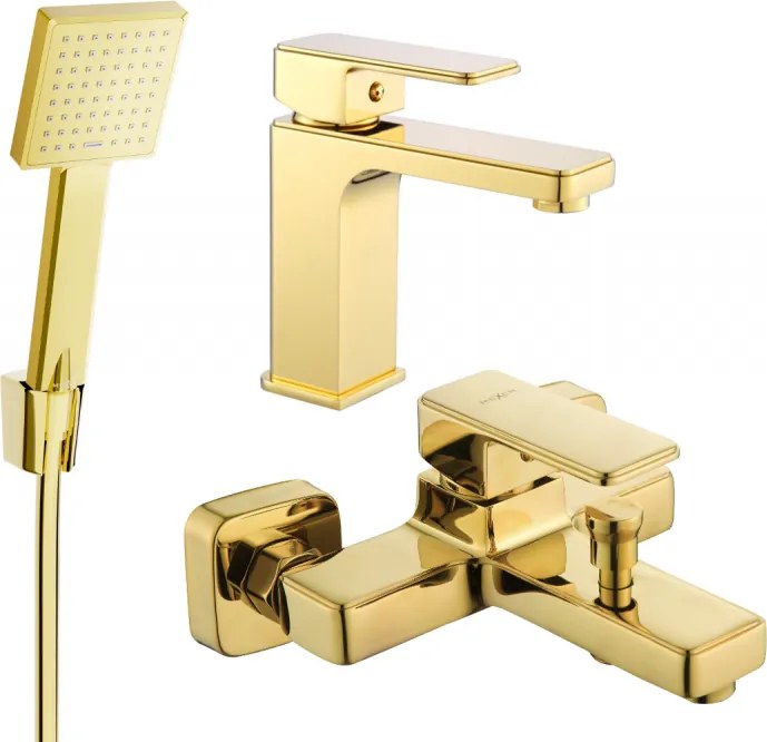 Mexen Cetus R45 vaňová súprava, zlatá - 744303R45-50