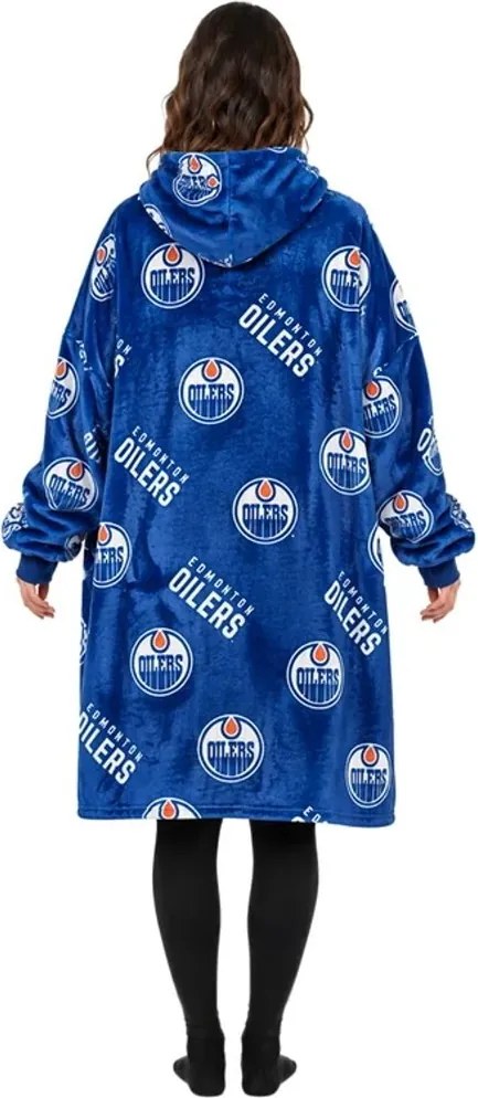 Mikinová televízna deka NHL Edmonton Oilers – veľ. M