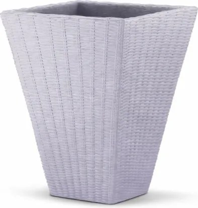 Kvetináč TERRA - ratanový vzhľad 70 cm