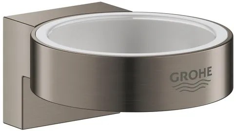 Držiak pohárov GROHE SELECTION bez skleničky kartáčovaný Hard Graphite 41027AL0