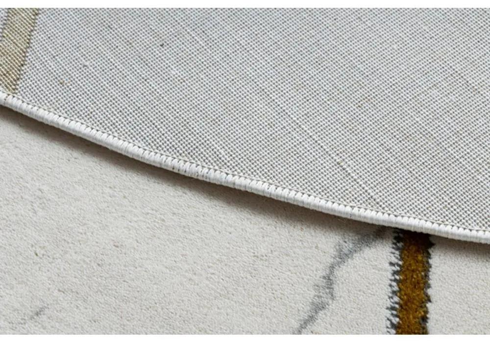 Kusový koberec Perl krémový kruh 120cm