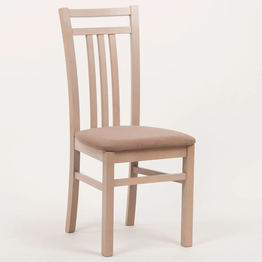 Stima Stolička LOTY Vyberte odtieň ->: Buk, Vyberte látku ->: VELVET terracota 44