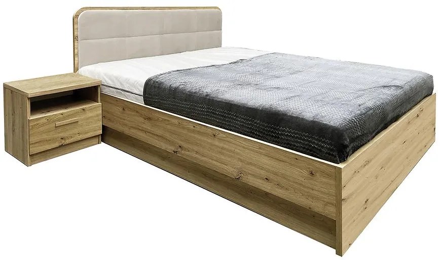 Posteľ Canada Ca-1c Artisan/Caschmere