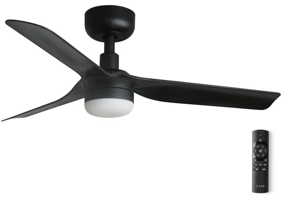 FARO 33822-1TW - LED Stmiev. ventilátor MINI PUNT S LED/10W 2700/4000/6000K + DO