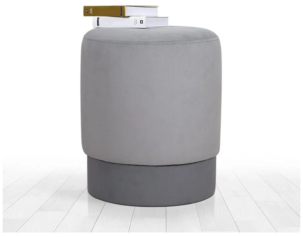 Sivý taburet Ropp – Artie