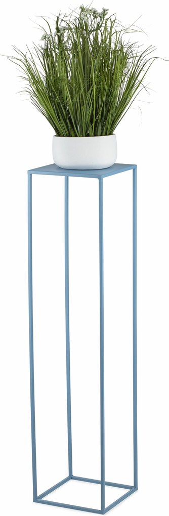 STOJAN NA KVETINÁČ SIMPLE 100X24X24 CM MODRÁ