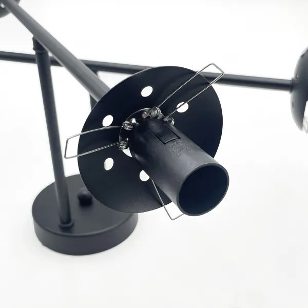 Brilagi - Prisadený luster MALIVA 4xE14/15W/230V čierna/biela