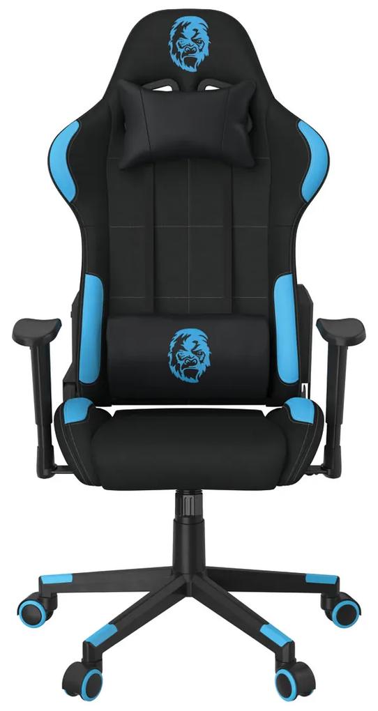 Livarno home Herná stolička, čierna/modrá  (100352587)