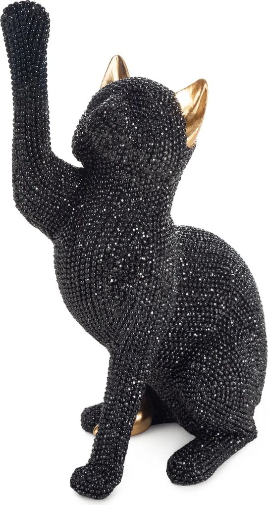 DEKORAČNÁ SOŠKA ELDO 14X8X22 CM ČIERNA