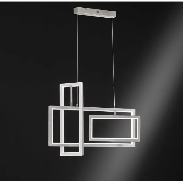 Wofi 6531.03.64.8000 - LED Stmievateľný luster na lanku VISO LED/87W/230V