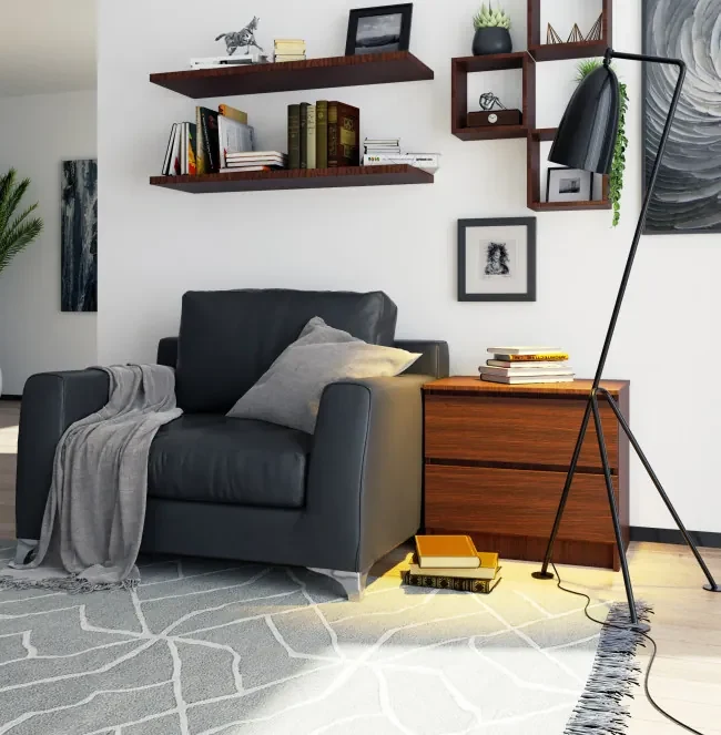 Nočný stolík K60 2SZ CLP wenge