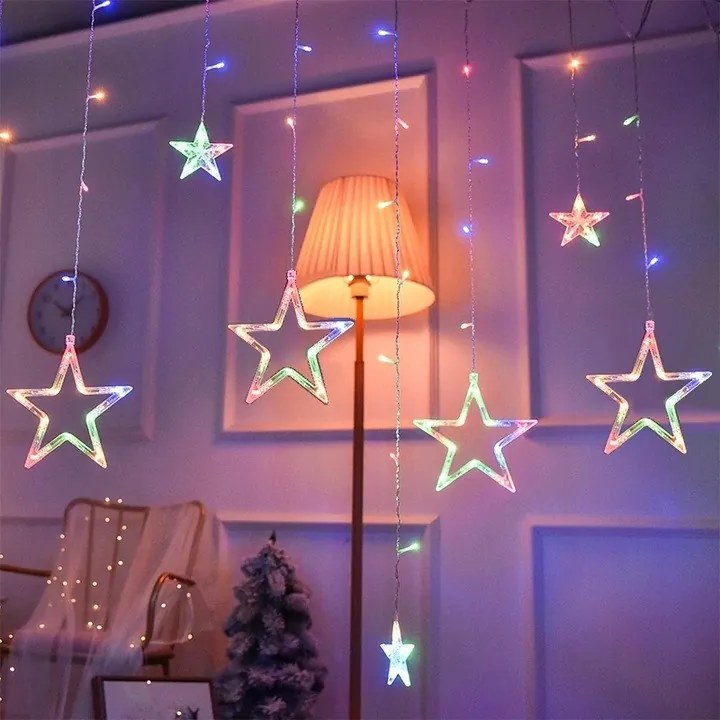 Dekoratívna LED svetelná reťaz AROD 005 - 200 cm viacfarebná