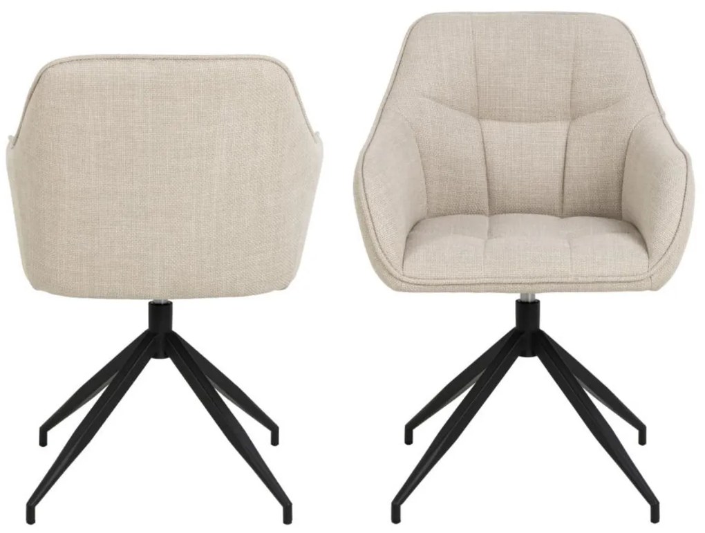 Jedálenská stolička Brenda II béžovej