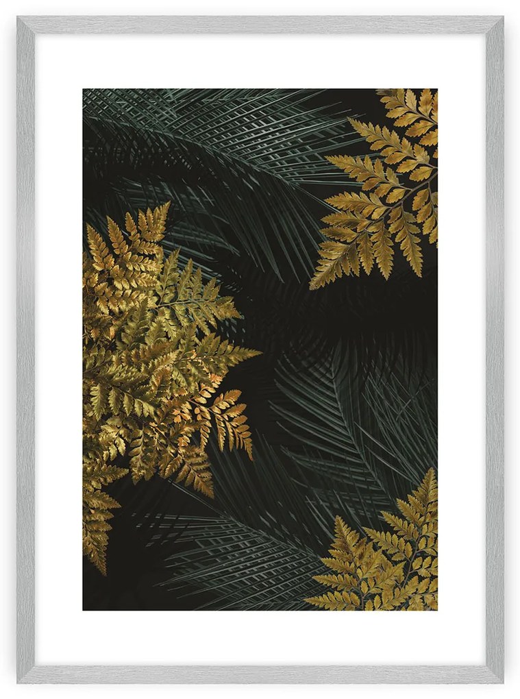 Plagát Golden Leaves II